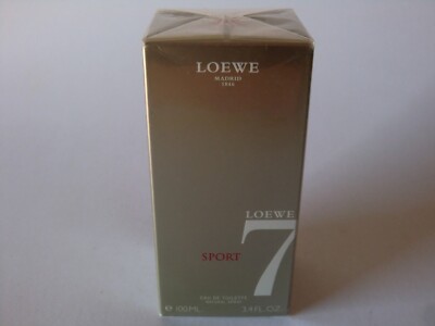 Loewe 7 SPORT Pour Homme EDT Nat Spray 100ml - 3.4 Oz BNIB Retail Sealed OVP