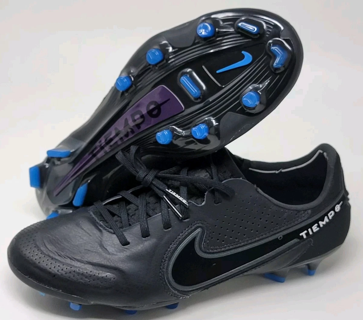 Nike Tiempo Legend 9 Elite FG Grey Blackened Blue for Sale