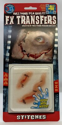 Tinsley Transfers Prosthetic Special Effects Makeup Stitches 3D FX Film Quality