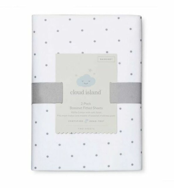 cloud island bassinet sheets