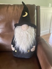 Velvet Pottery Barn Wizard Halloween pillow NWT      