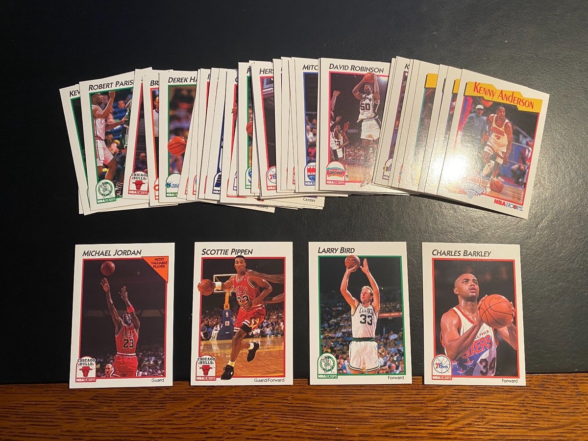 MICHAEL JORDAN!! 1991-92 NBA HOOPS MCDONALDS BASE SET #1-50!! | eBay