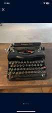 Vintage Antique 1938 Remington Rand Model 1 typewriter Original Nice condition thumbnail