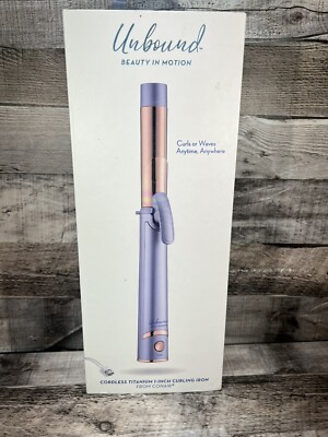 Unbound Beauty in Motion  Curling Iron Cordless Titanium 1-Inch CONAIR