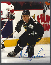 Neal Broten autograph signed 8 x 10 inch photo STARS