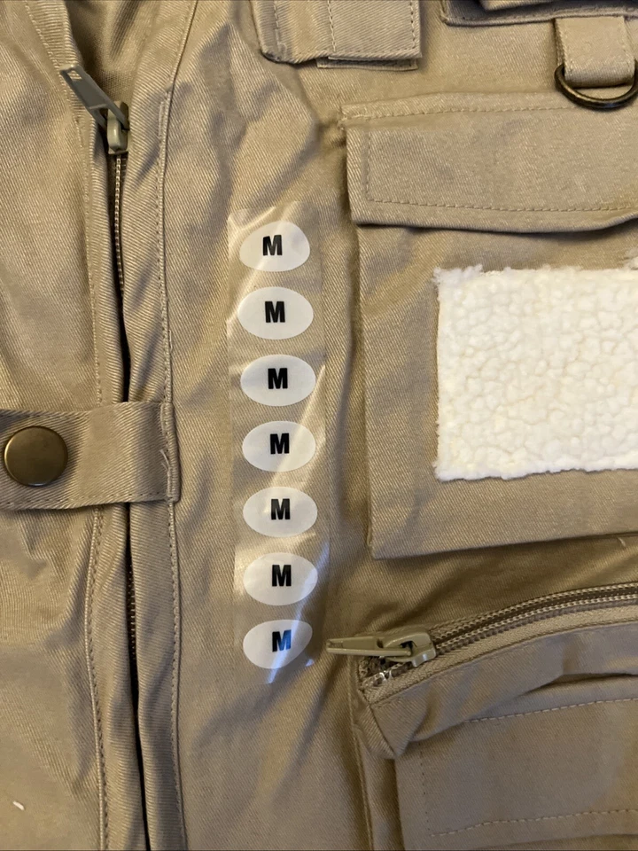 Magellan Sportswear Fly Fishing Vest Khaki Medium NWT - Image 3 of 4