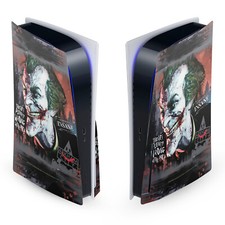 BATMAN ARKHAM CITY GRAPHICS VINYL SKIN DECAL FOR SONY PS5 DISC EDITION CONSOLE