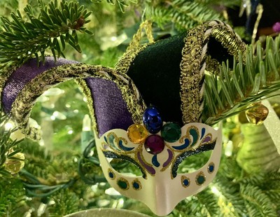 Pier 1 Masquerade Mask Hand Made in Venice Italy