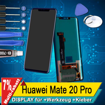 Display Für Huawei Mate 20 Pro LYA-L29 Komplettes Bildschirm Lcd Touch OLED +
