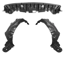 Front Fender Liner & Engine Under Cover Set For 2010-2011 Toyota Prius