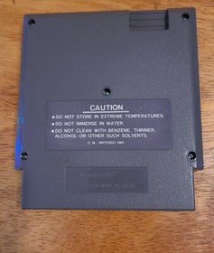 Tag Team Wrestling 5-Screw Nintendo Video Game (NES 1986) Cleaned, Tested 