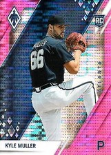 Kyle Muller 2022 Panini Chronicles #9 Phoenix Pink Pulsar Atlanta Braves