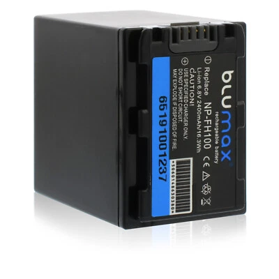 Blumax Akku passend für Sony NP-FH100 NP-FH40 NP-FH50 NP-FH60 NP-FH70 2400 mAh
