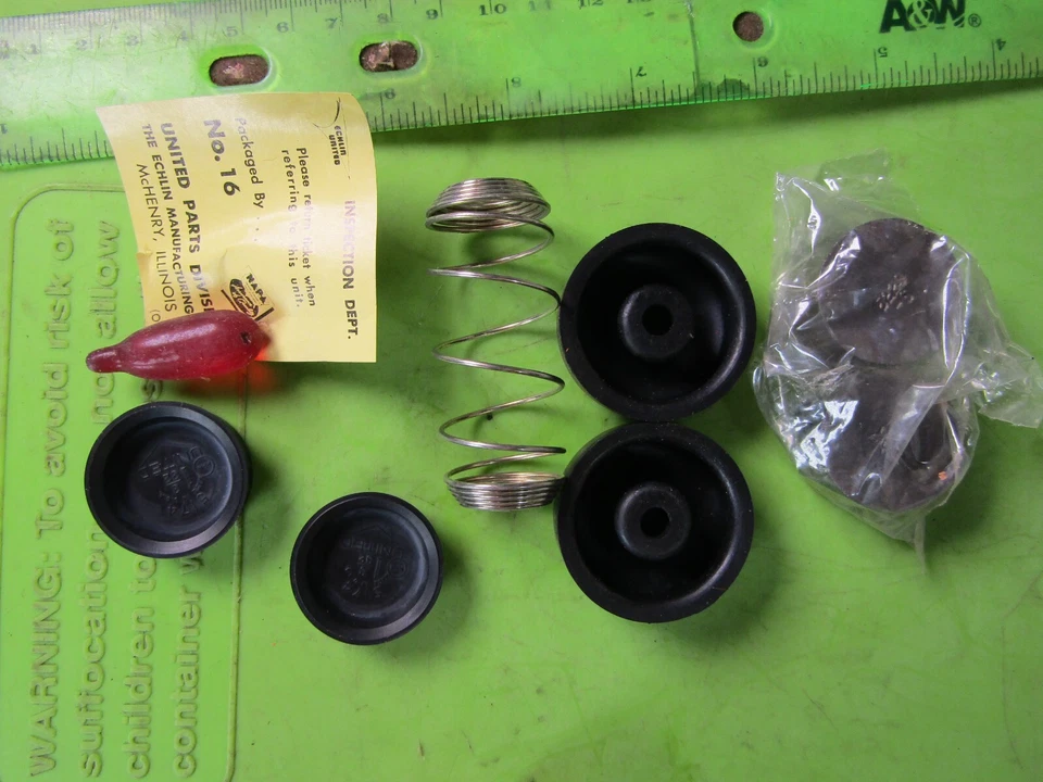 Kit de reparación de frenos p/n 35H NAPA United 1959-64 Ford Thunderbird 1956-1964 Lincoln Foto 3 de 4