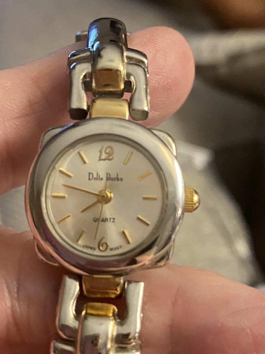 Delta Burke Gold‎ Dress Watch Delta Burke Watch Gold / Silver Tone | eBay main image 2