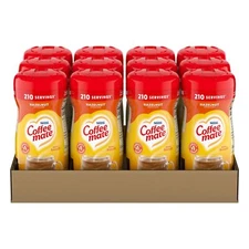 Coffee Creamer, Hazelnut, Non Dairy Powder Creamer, 15 oz Canister (Pack of 12)