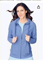 Peter Storm Women s Full Zip Microfleece Hoodie UK 8 New