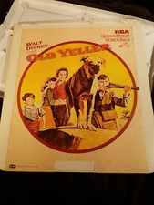Walt Disney Presents Old Yeller RCA VideoDiscs CED Video Disc videodisc movie