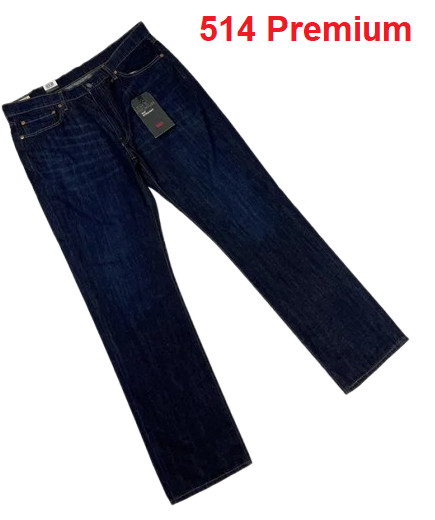Original LEVIS 514 Indigo Dunkelblau Straight Fit Stretch Herren Jeans Rock cod