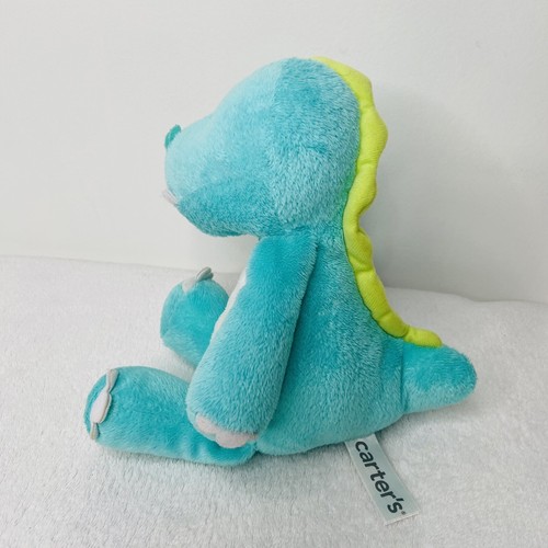 Carters 11” Mint Green Dinosaur Dragon Stuffed Animal Toy Lovey Plush - Picture 2 of 6