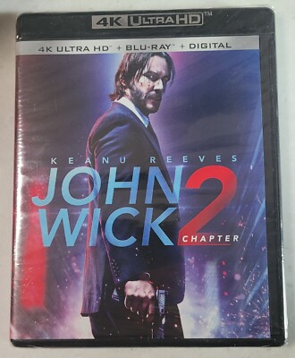 John Wick: Chapter 2 (New 4K Ultra HD + Blu-ray) NEVER TRUST STOCK PHOTOS 