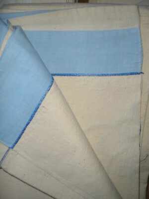 Draps métis ancien Neuf Bourdon, liseré et broderie coloris Draps métis ancien Neuf Bourdon, liseré et broderie coloris