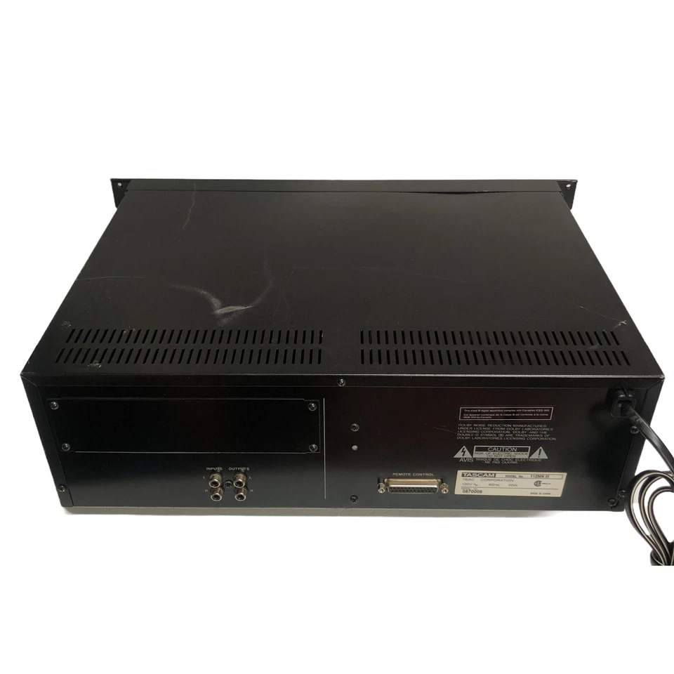 TASCAM 112 MKII Cassette Deck - Image 2 of 3