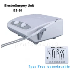 Electrosurge Dental Vet Cutting Unit with 7 Electrodes