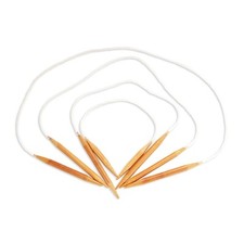 JubileeYarn Circular Bamboo Knitting Needle Set  4 Length Set  15 Size Options
