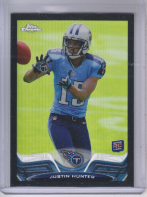 2013 Topps Chrome Football Part 3 Parallel Color Refractors Cards