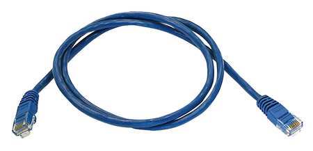 MONOPRICE 2122 Patch Cord,Cat 5e,Booted,Blue,3.0 ft. 5PZU3 - Bild 2 von 2