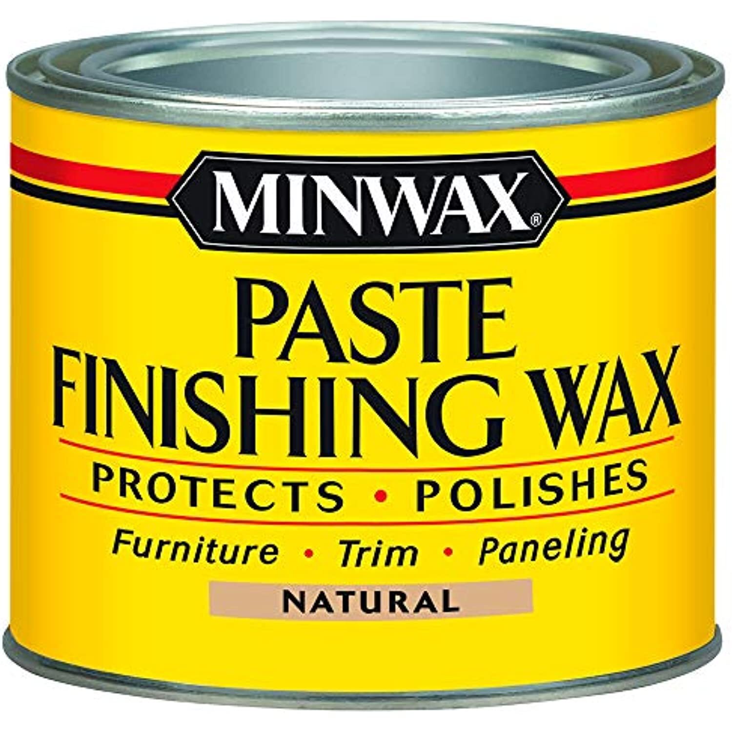 Minwax 785004444 Paste Finishing Wax, 1 lb, Natural