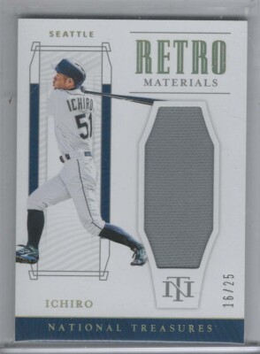 ichiro専用 2019 National Treasures Game Gear Ichiro Suzuki Patch #16/25