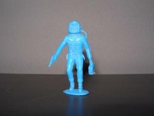 MPC Astronaut with Laser Pistol - Dark Blue Plastic