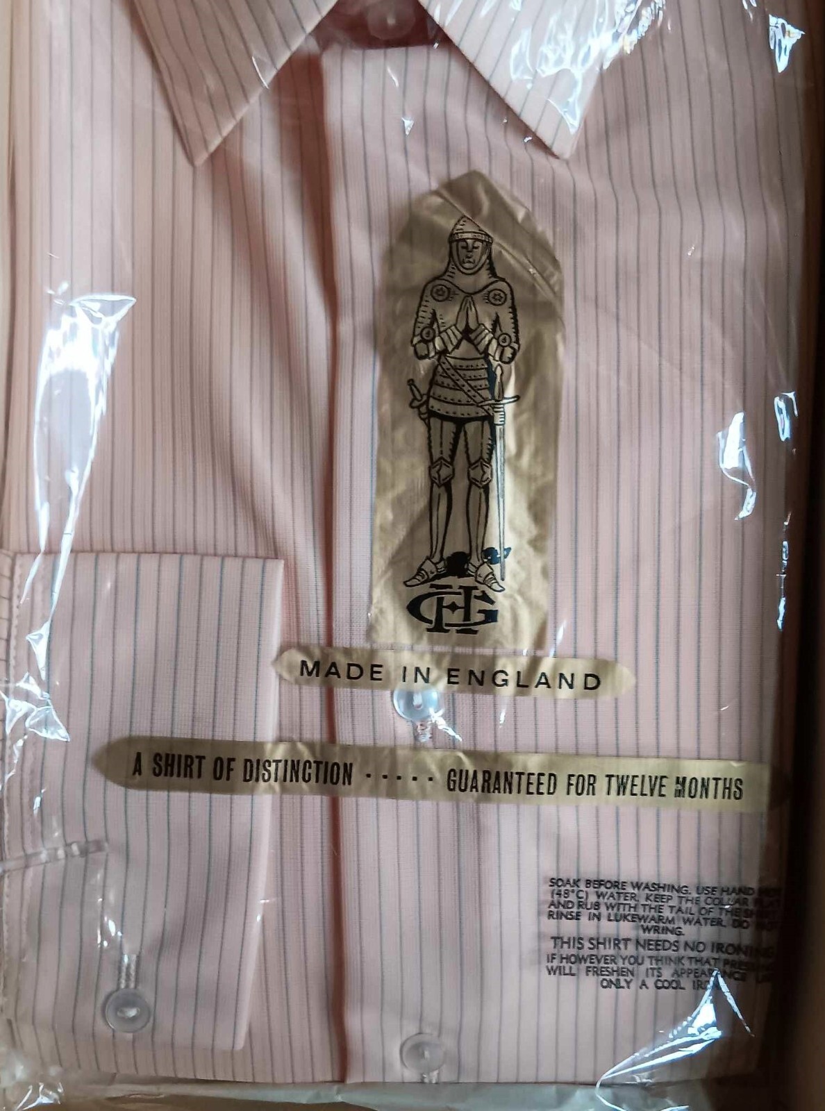 Men's vintage nylon shirt great condition in original box size 15.1/2 eBay