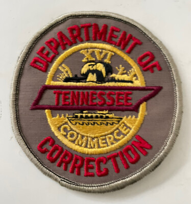 Vintage American TENNESSEE PRISON Patch DEPARTMENT of CORRECTION