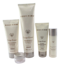 NEW - BODY FIRM Crepe Erase 5 Piece Anti-Aging Set w/ TRUFIRM (Read)