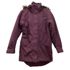 HELLY HANSEN Hilton Helly Tech Protection Primaloft Fur Hood Jacket Bordeaux M