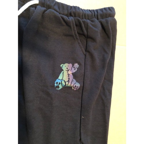 Youth Size 8 Sweatpants with Bear Drawstring Pockets Shein Youth New in Package - Picture 3 of 4