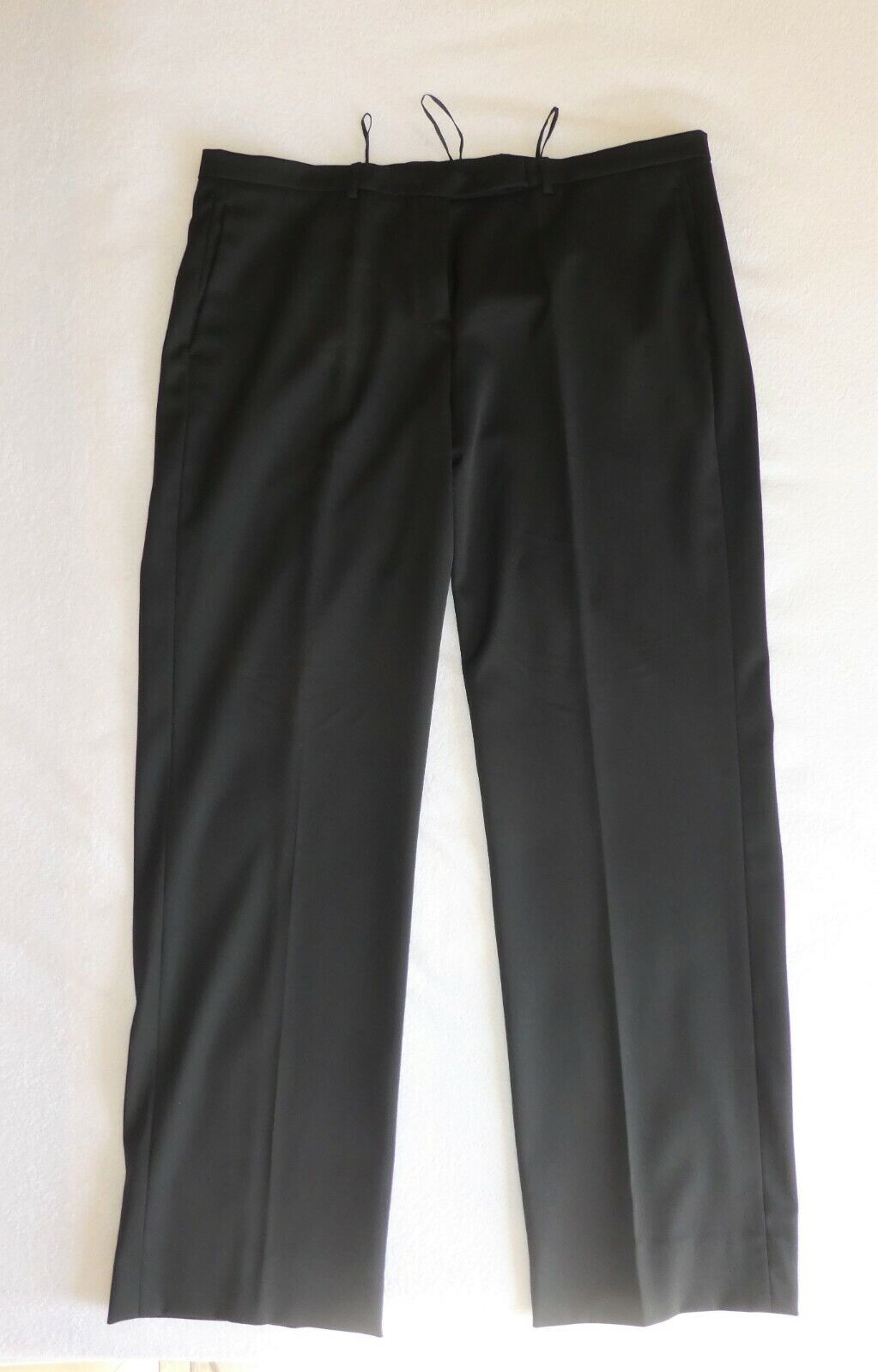 Groenteboer reparatie Honderd jaar Jil Sander tailored black virgin wool pants, size 42 - large sized | eBay