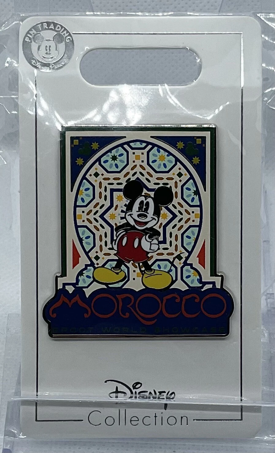 Disney Epcot World Showcase Mickey Mouse Morocco Pin New OE Pin