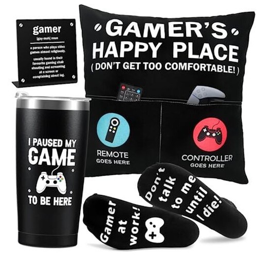 Gamer Gifts for Men Boyfriend Teenage Boy Birthday Christmas Gifts Box