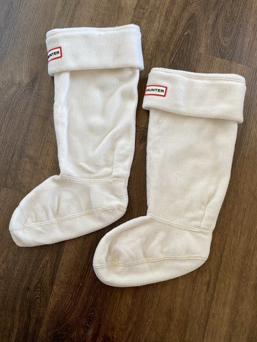 Tall Fleece Welly Boot Logo Socks Size 