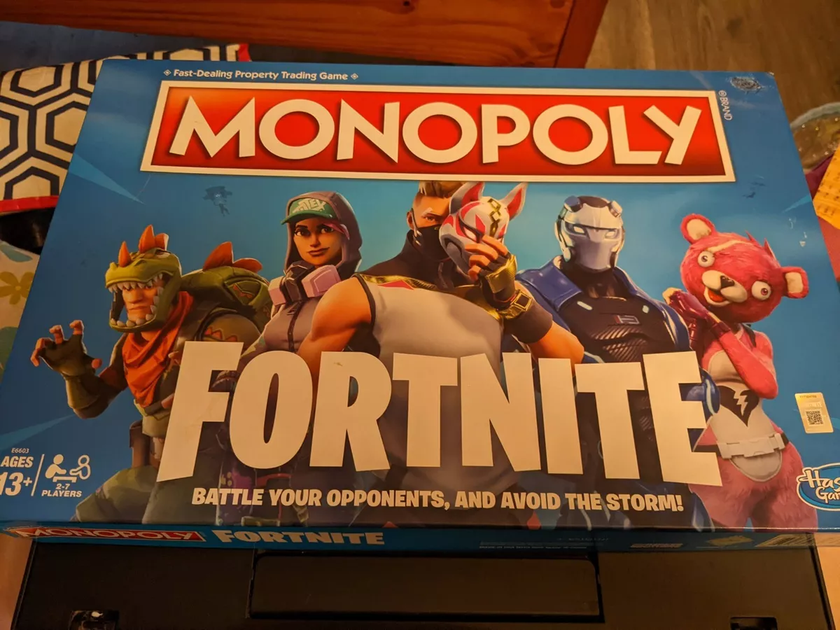 Fortnite Account Monopoly Collectors Board Game New Sealed