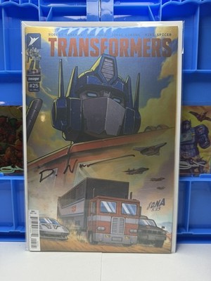 Transformers #25 - Foil Cover A - Signed David Nakayama - W/COA - 2025