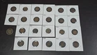1881-1908 22- indian head penny lot With 1 - 1849 Large Cent Holed