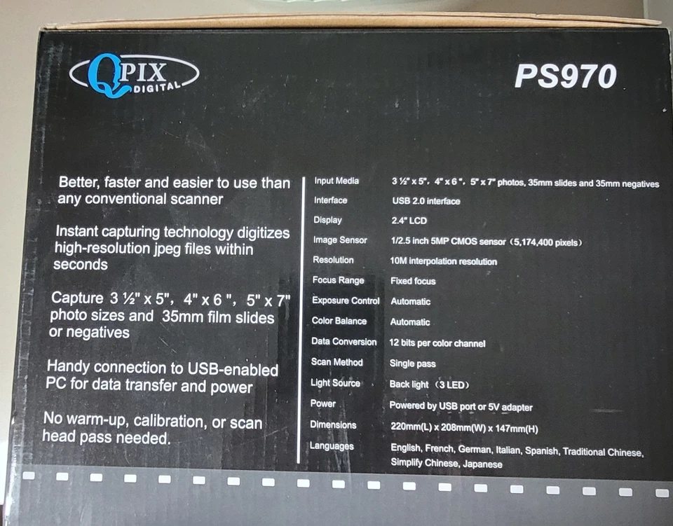 QPIX PS970 Standalone Photo Scanner - Image 4 of 4