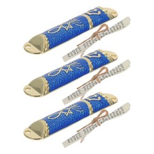 3 Sets Jewish Hannukah Presents Hebrew Wall Decor Catholic Mezuzah