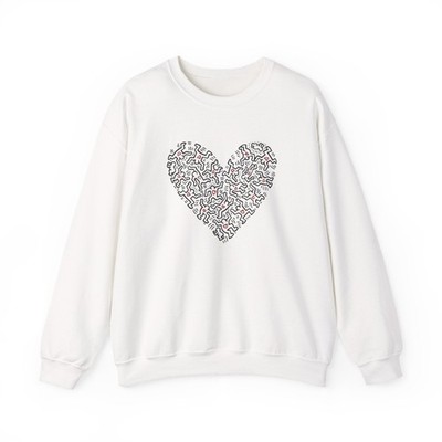 Heart of Men Street Art Sweatshirt
