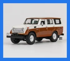 JUN 2025 DCM 1/64 Toyota Land Cruiser FJ55 Brown White Diecast Model Car